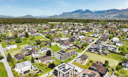 Ackerweg, Feldkirch-Luftbild-Südwest