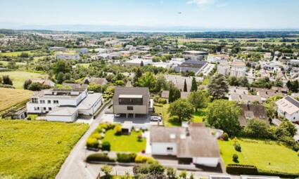 Kapellenweg in Markdorf - Vogelperspektive Richtung Süden