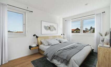 Obere Mühlstraße | Schlafzimmer Penthouse