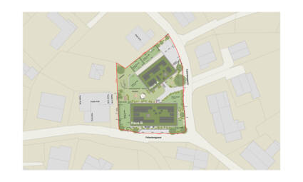 Fallenberggasse, Dornbirn-Lageplan Fallenberggasse, Dornbirn-Lageplan