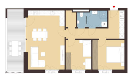 Weidenweg,Dornbirn-Grundriss Whg 11 Weidenweg,Dornbirn-Grundriss Whg 11