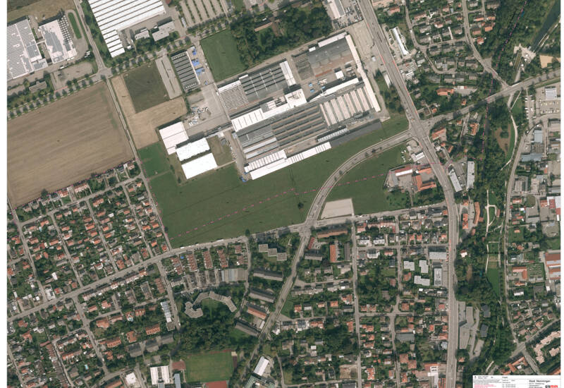 Grenzhofareal Memmingen_Luftbild © Stadt Memmingen