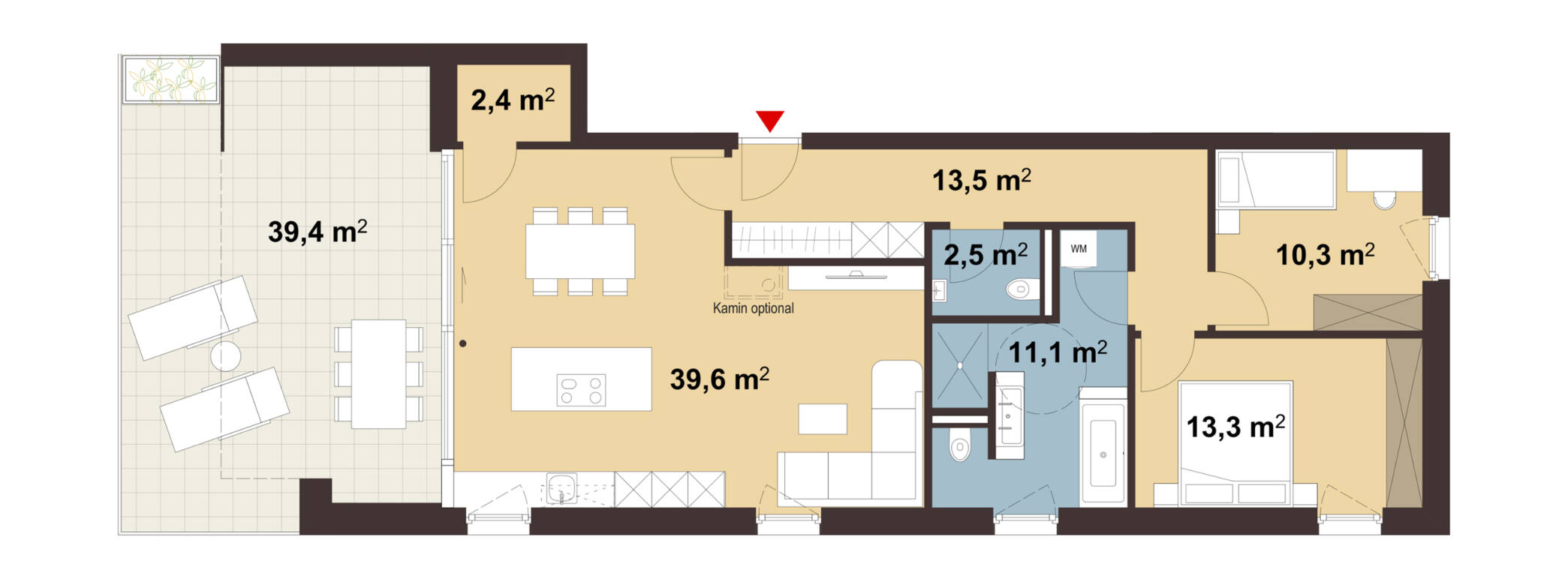 Ankergasse, Hard-Grundriss Whg 05