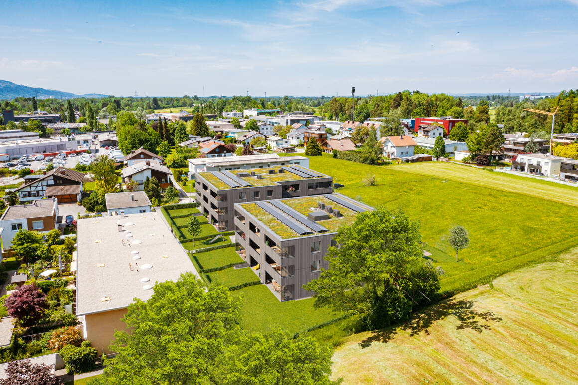 Weidenweg, Dornbirn-Luftbild-Südost Weidenweg, Dornbirn-Luftbild-Südost