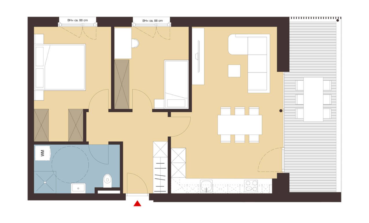 Weidenweg,Dornbirn-Grundriss Whg 05 Weidenweg,Dornbirn-Grundriss Whg 05