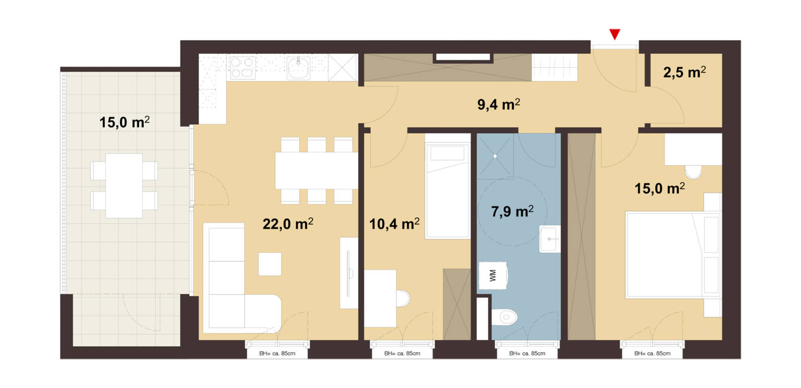 Ackerweg, Feldkirch-Grundriss Whg 10