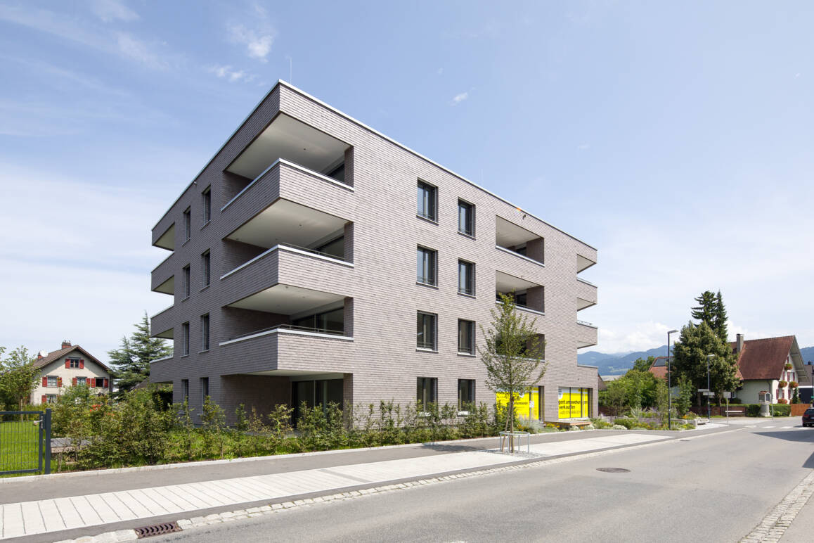 Wohnanlage Sebastianstraße, Feldkirch - Südwest-Ansicht Wohnanlage Sebastianstraße, Feldkirch - Südwest-Ansicht